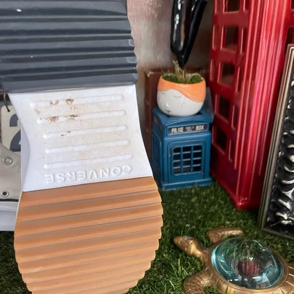 Converse Run Star Hike Hi Women Shoes Sneakers high tops White 100% Authentic - Picture 5 of 12